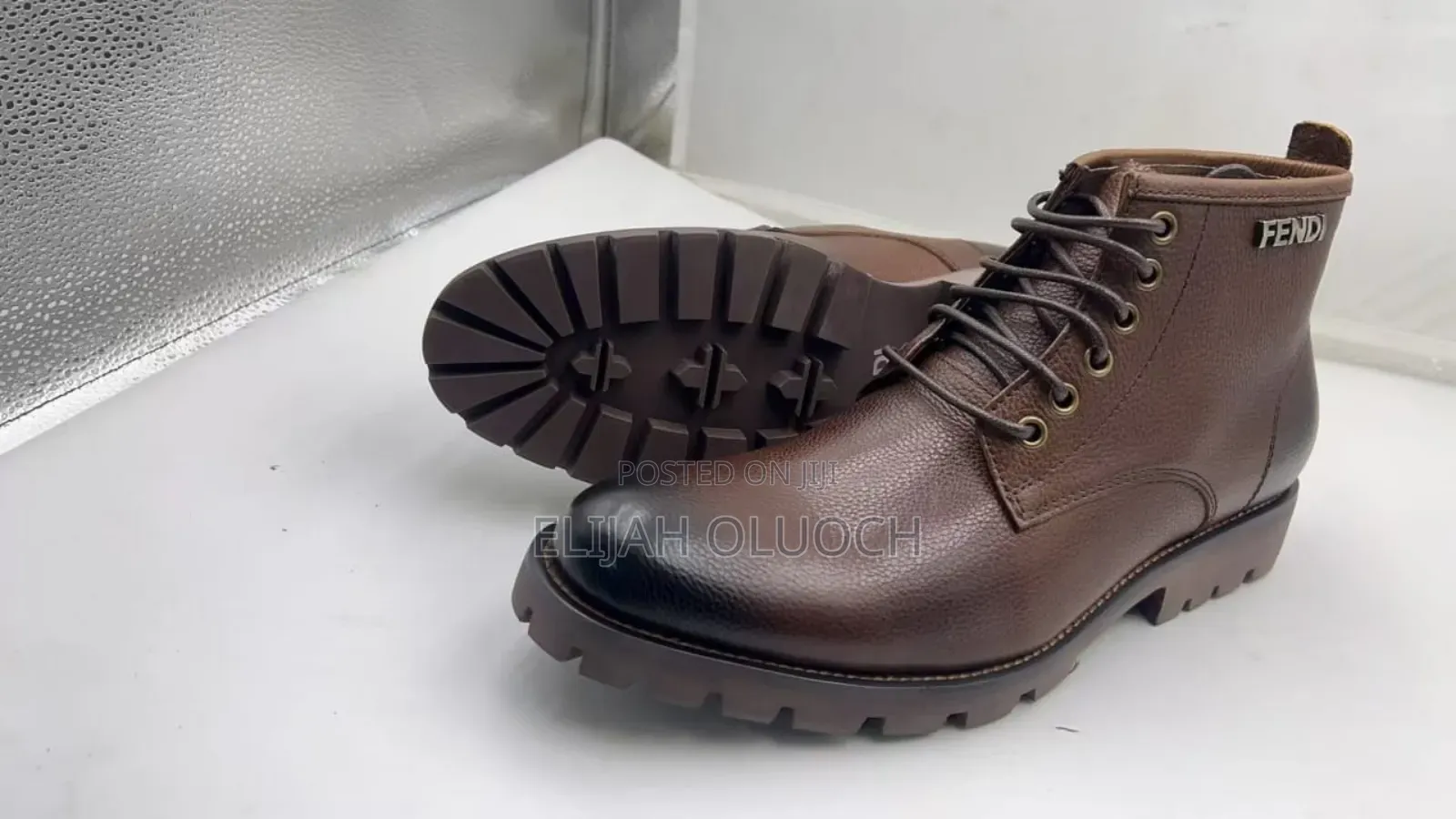 Fendi Leather Boots