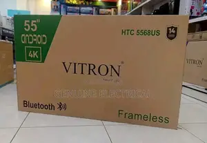 Vitron 55 Inch Uhd Smart Android Tv 14 Months Warranty