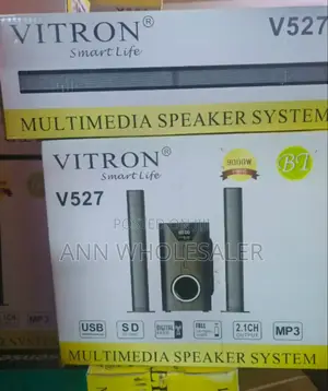 Black Multimedia Vitron Speaker V527