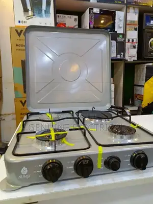 LT04-01 Nunix 4 Gas Table Top Auto Ignition COOKER 4 BURNER