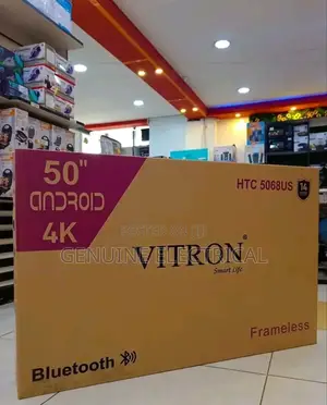 Vitron 50 Inch Frameless Uhd Smart Tv