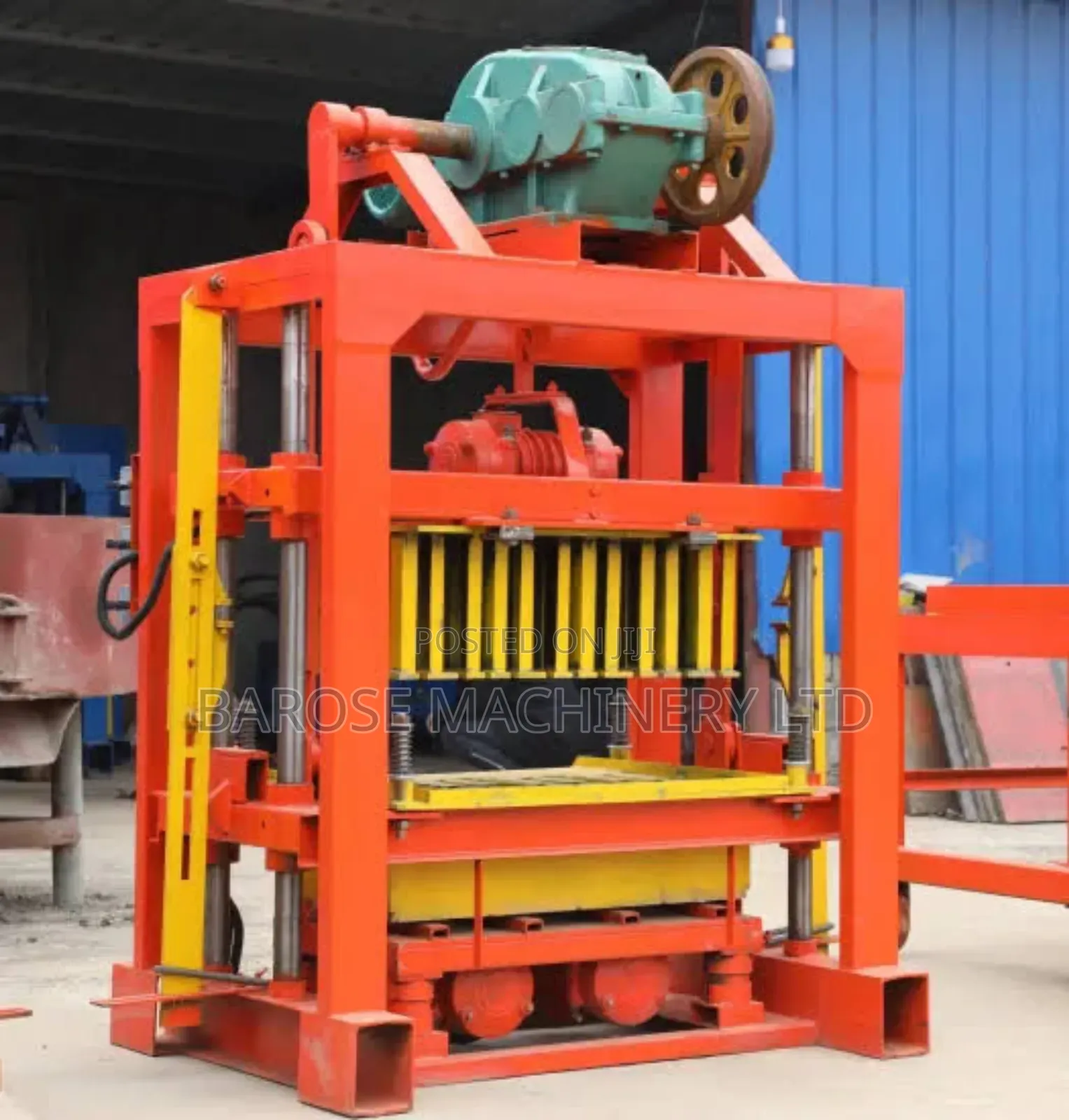 Concrete Block Cabro Making Machine