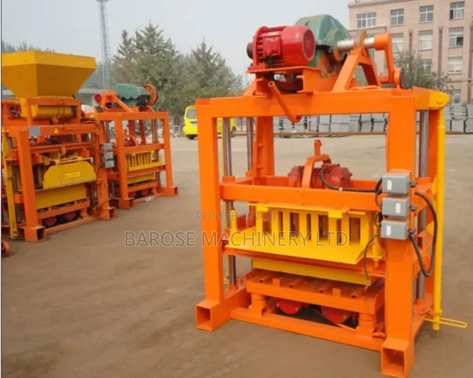 Concrete Block Cabro Making Machine