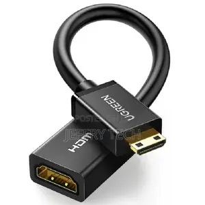 Ugreen Mini HDMI Male to HDMI Female V2.0 Adapter (22CM)