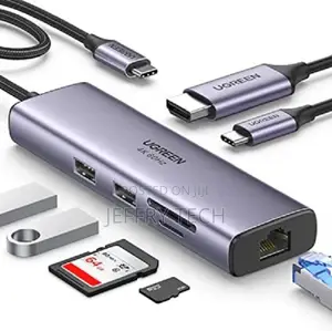 Ugreen USB-C HDMI USB C Hub 7-in-1 (CM512) - At 60hz Type