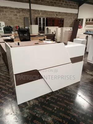 Executive Imported Modern Reception Desk