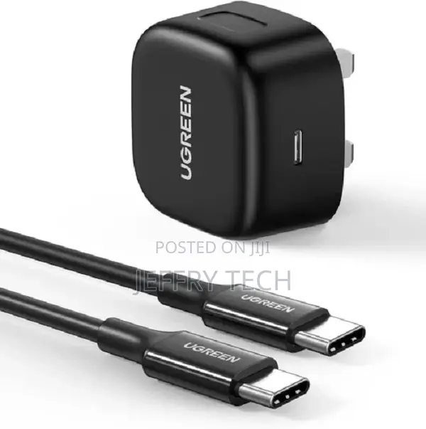 Ugreen Usb-C 25W Pd Charger With C-C 2M Cable - Cd250