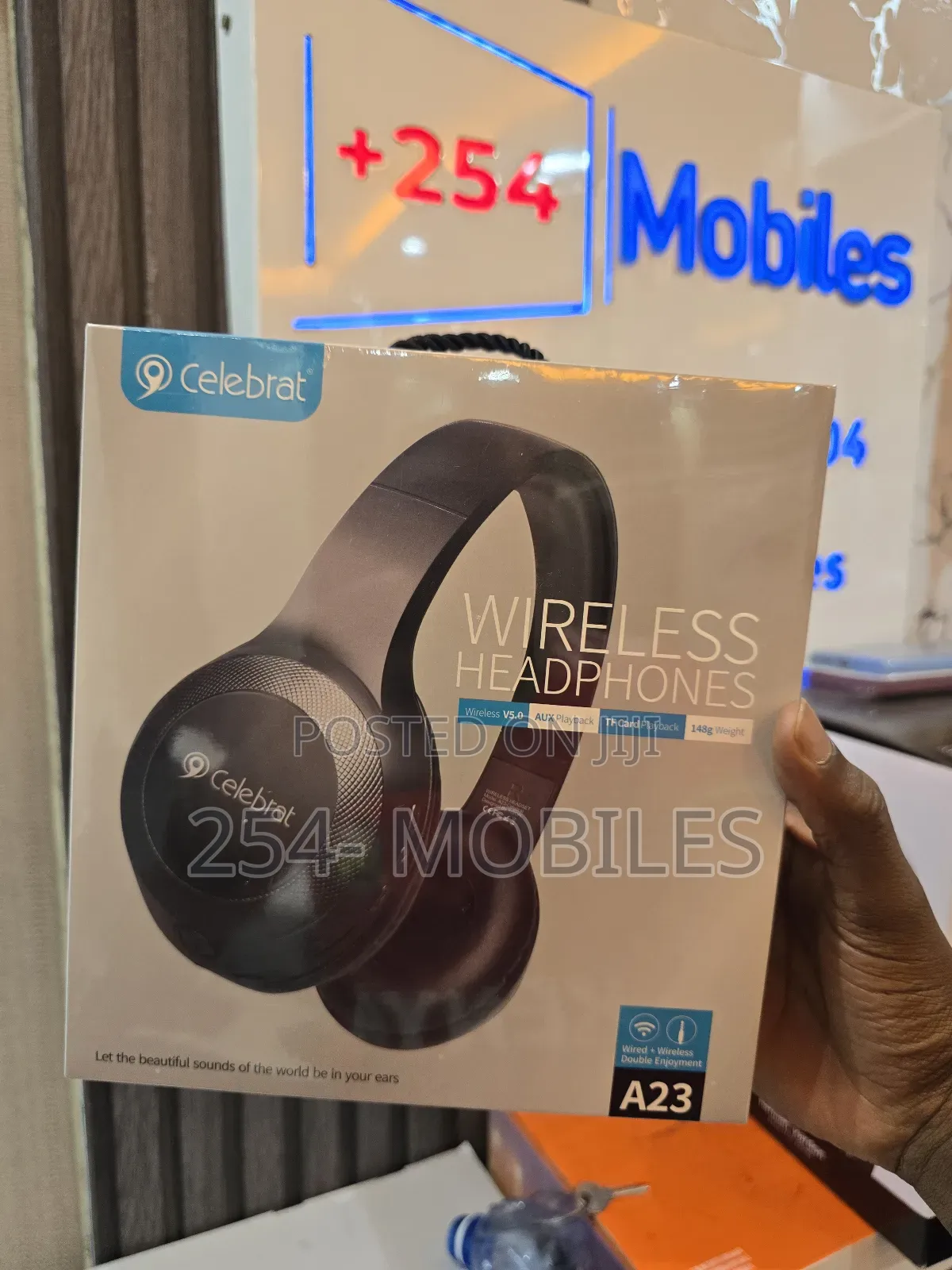 Celebrat A23 Wireless Bluetooth Headphone