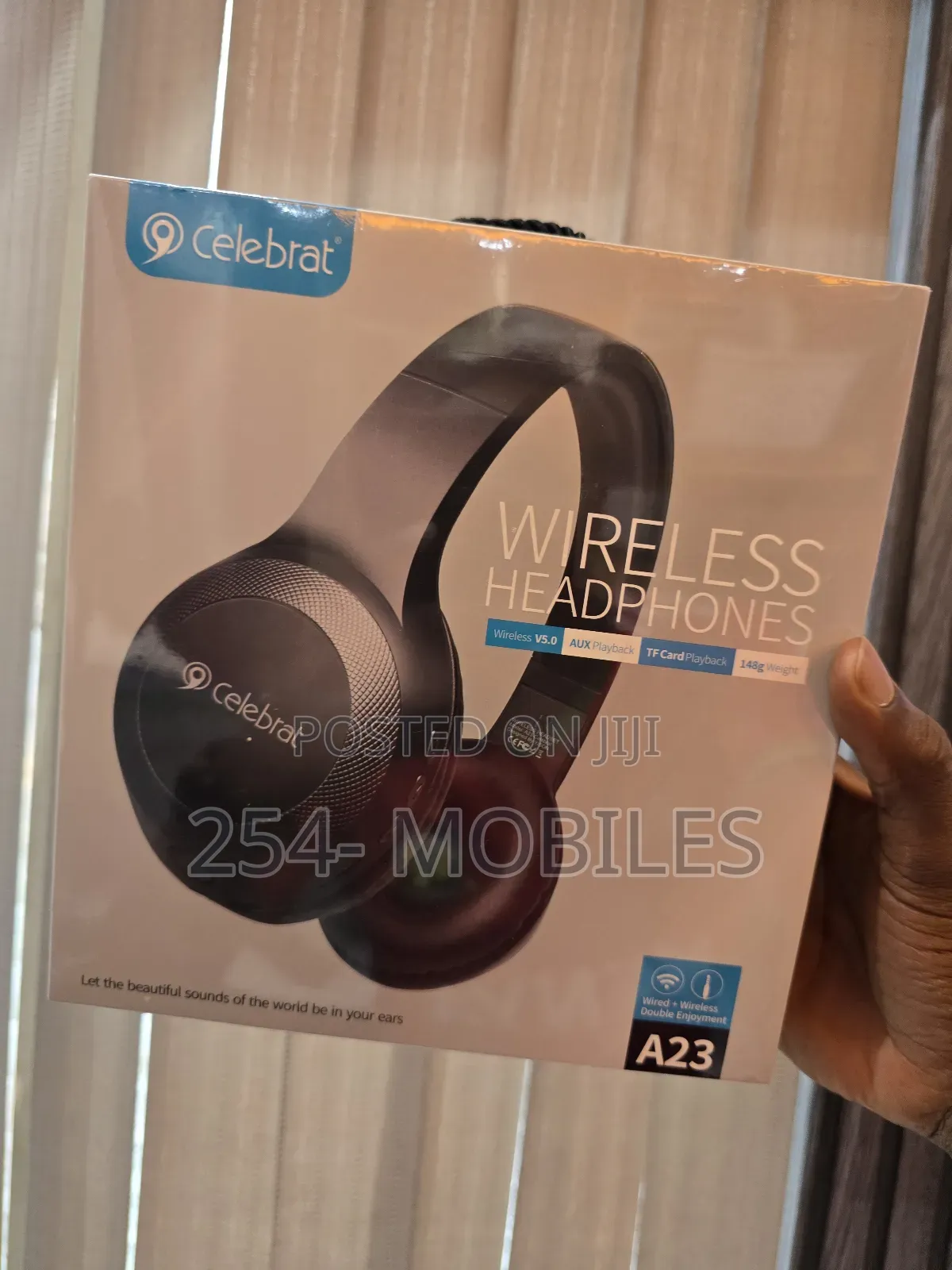 Celebrat A23 Wireless Bluetooth Headphone