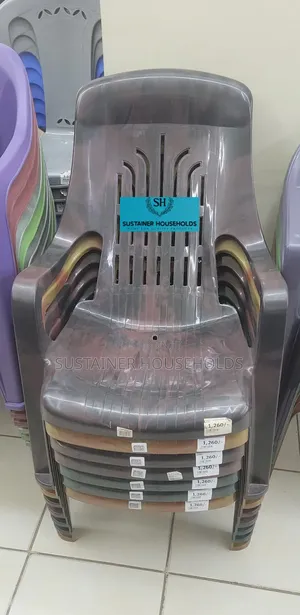 Assorted Colours, Relaxo Plastic Chairs
