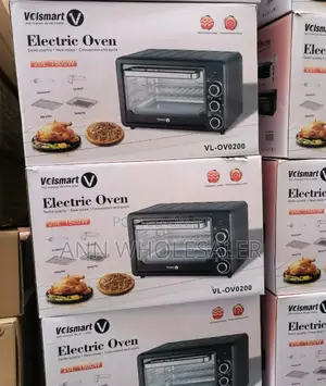 Black 20L Volsmart Electric Oven VL20