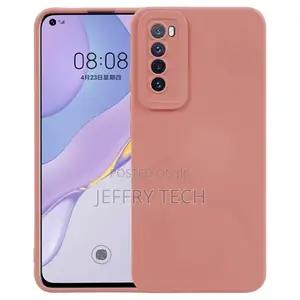Huawei Nova 7 5G Straight Side Liquid Silicone Phone Case