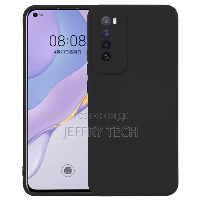 Huawei Nova 7 5G Straight Side Liquid Silicone Phone Case