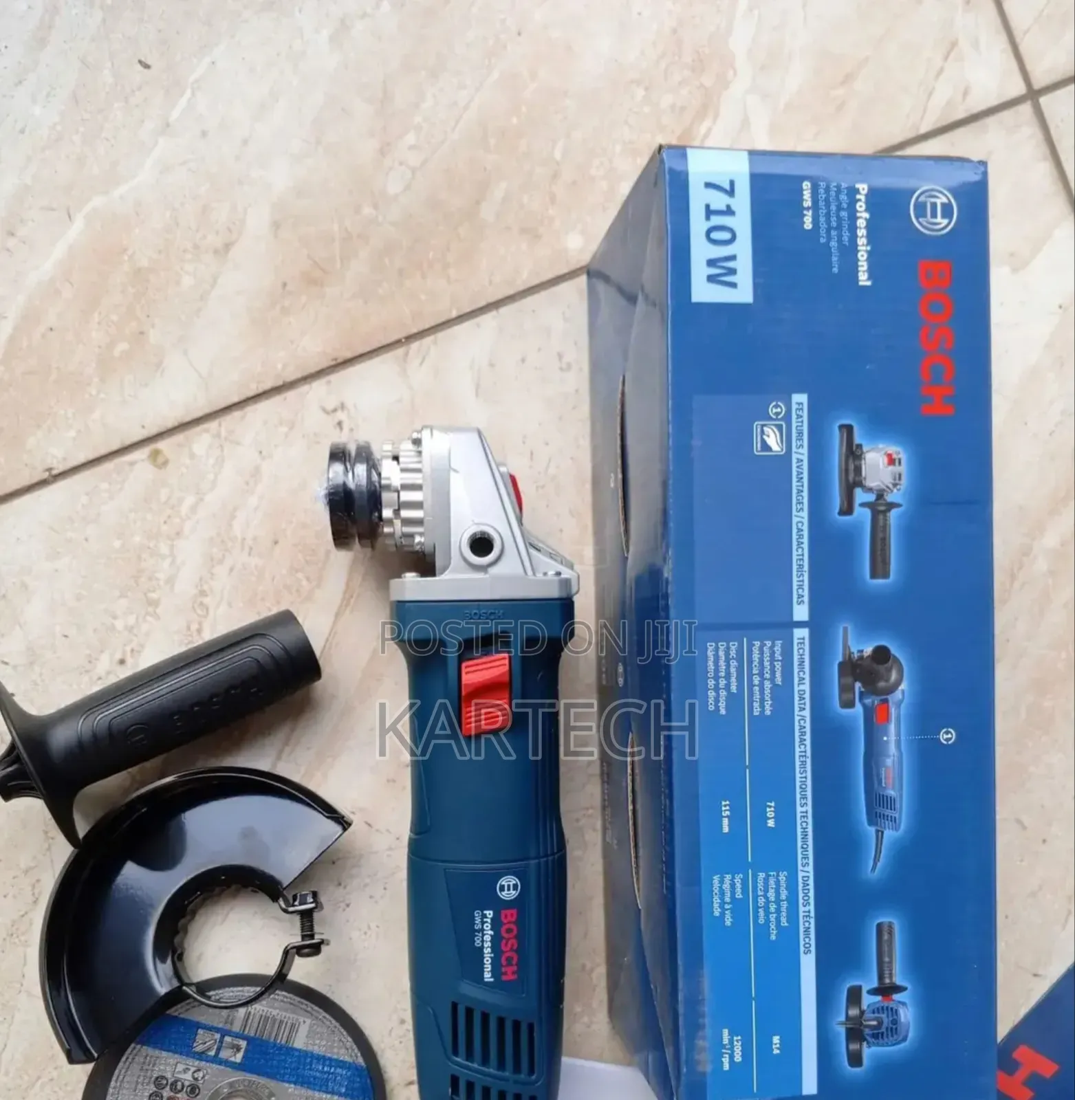 Bosch 4 Inch Electric Corded Angle Grinder