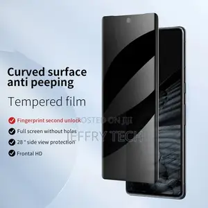 Google Pixel 7 Pro 3D Curved Edge Privacy Tempered Glass