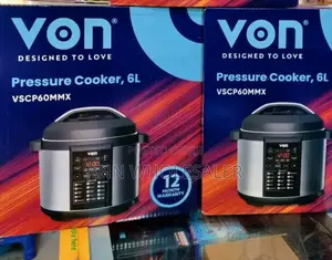 Von VSCP60MMX Pressure Cooker 1000W - 6L