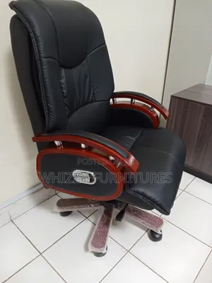 Boss Leather Reclining Office Seat