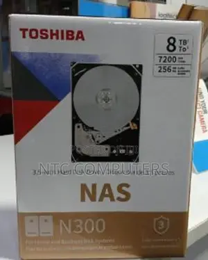 Toshiba N300 8TB NAS 3.5-Inch Internal Hard Drive