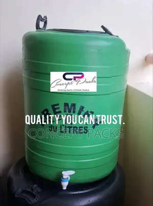 Quality 50ltr Green Tank With Tap for Washing Hands