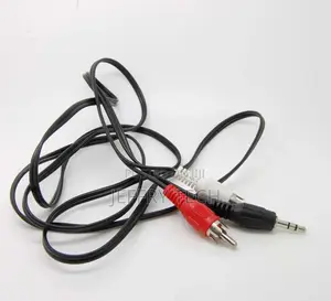 3.5mm to 2 RCA Audio Y Adapter Cable Cord Lead