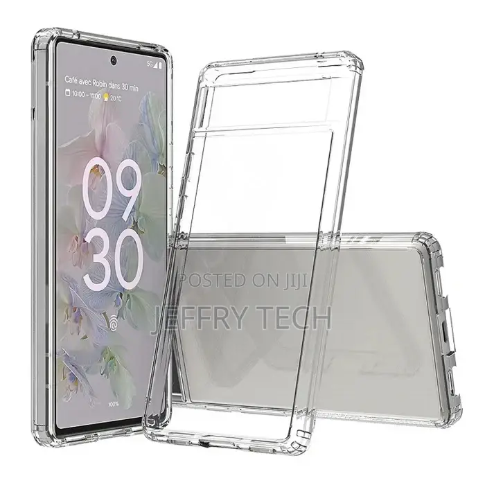 Google Pixel 6a Shockproof TPU Phone Case(Transparent)