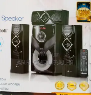 Sayona 3.1 Channel Subwoofer SHT 1217BT, 12000WATTS PPS