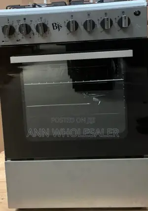Silver BJS 60X60 3-Gas+1 Hot Plate With Turbo-Fan BJH3+1