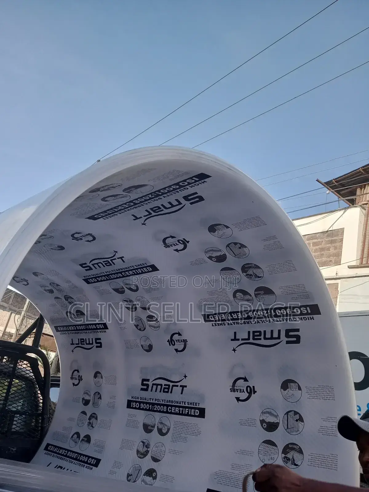 Polycarbonate Sheets) Clariview Panel.(6mm)