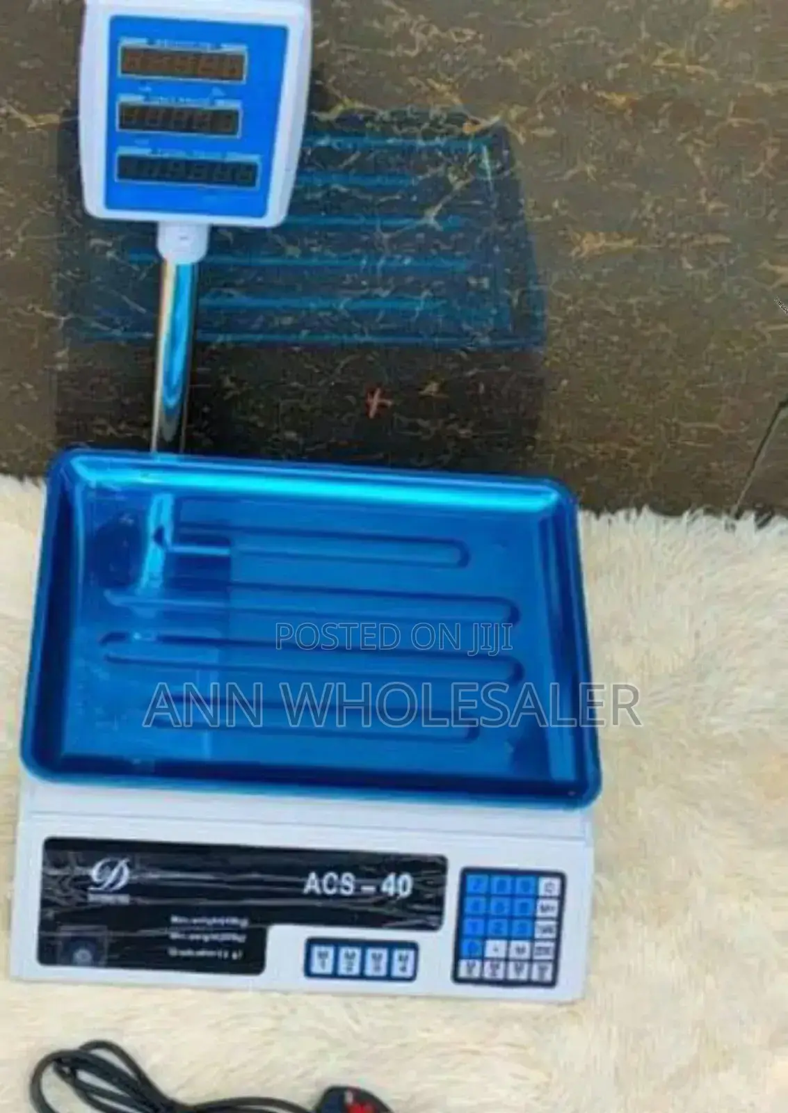40 KGS Digital Computing Weighing Scale + Arm W40S