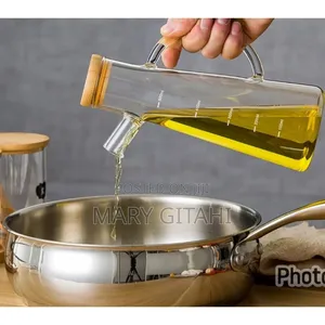 *Oil Jar With Bamboo Lid *