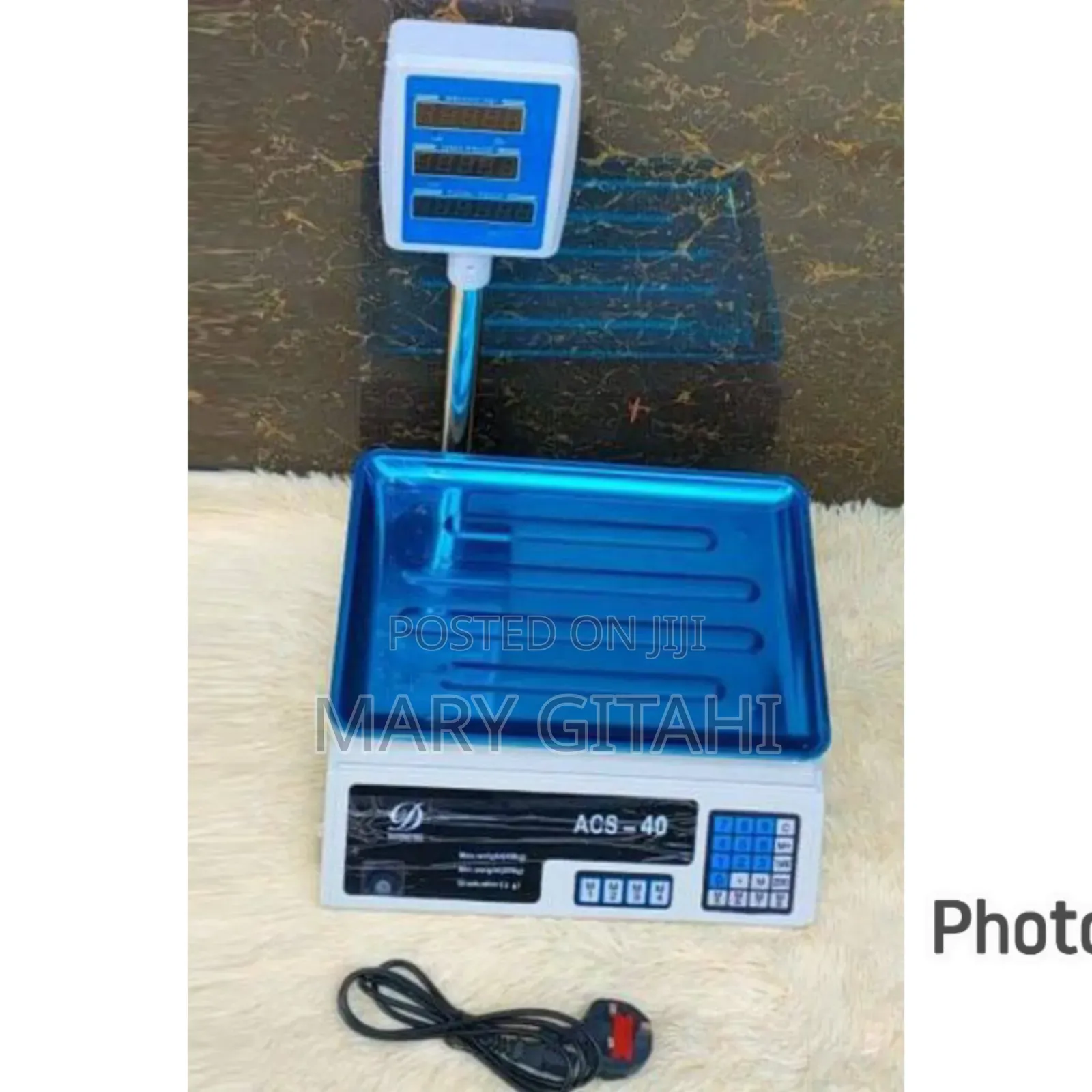 Digital Computing Weighing Scale With Arm 40kilograms