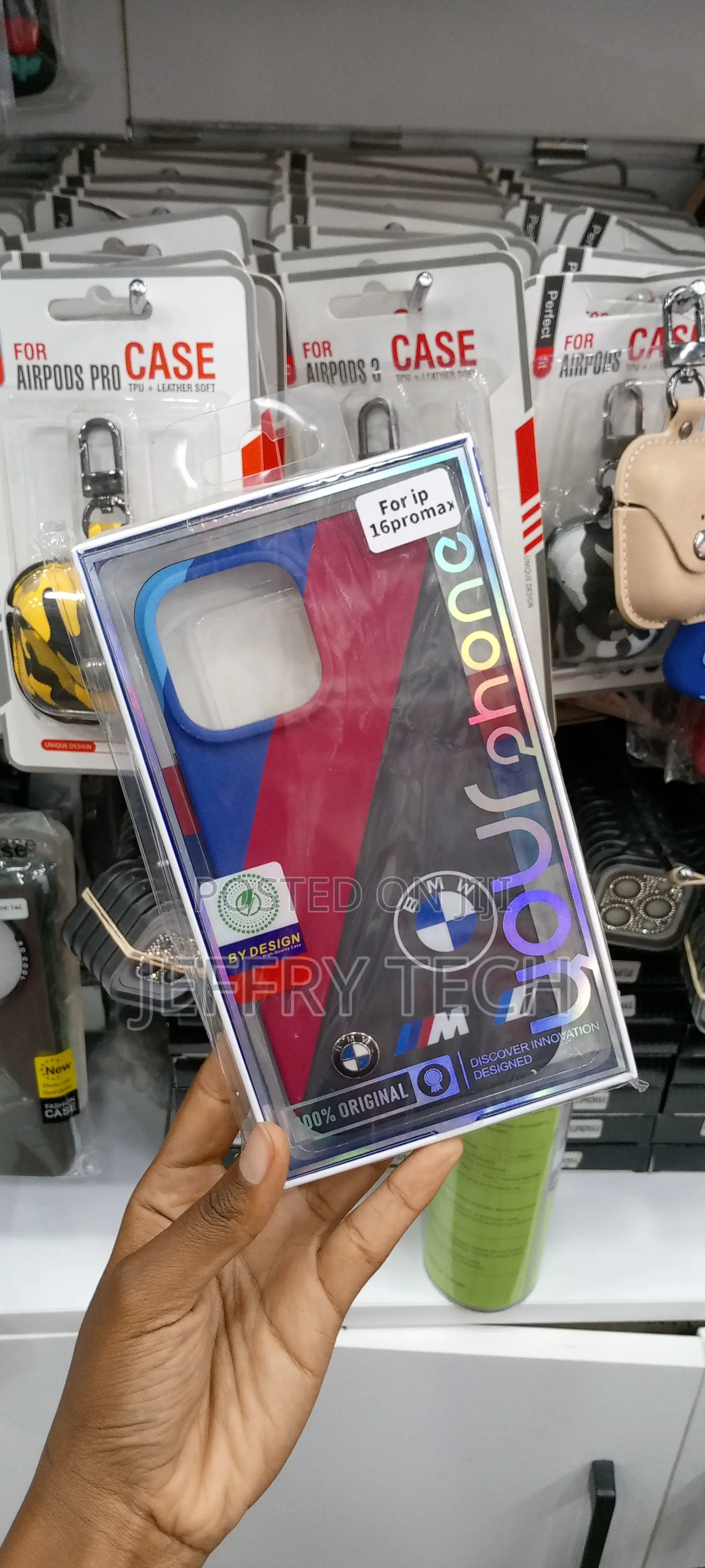 Apple iPhone 16 PRO Max BMW Logo Coolor Multicolor Case