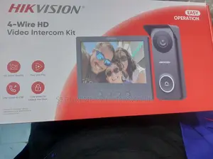 4-Wire Hd Video Intercom Kit Model Ds-Kis213 Metallic