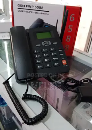 Dual Simcard GSM 6588 Landline Deskphone
