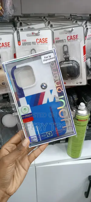 iPhone 16 PRO MAX BMW, LOGO White Unique Back Case