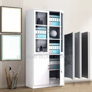 Steel Vertical Filing Cabinet With Flameproof Locker
