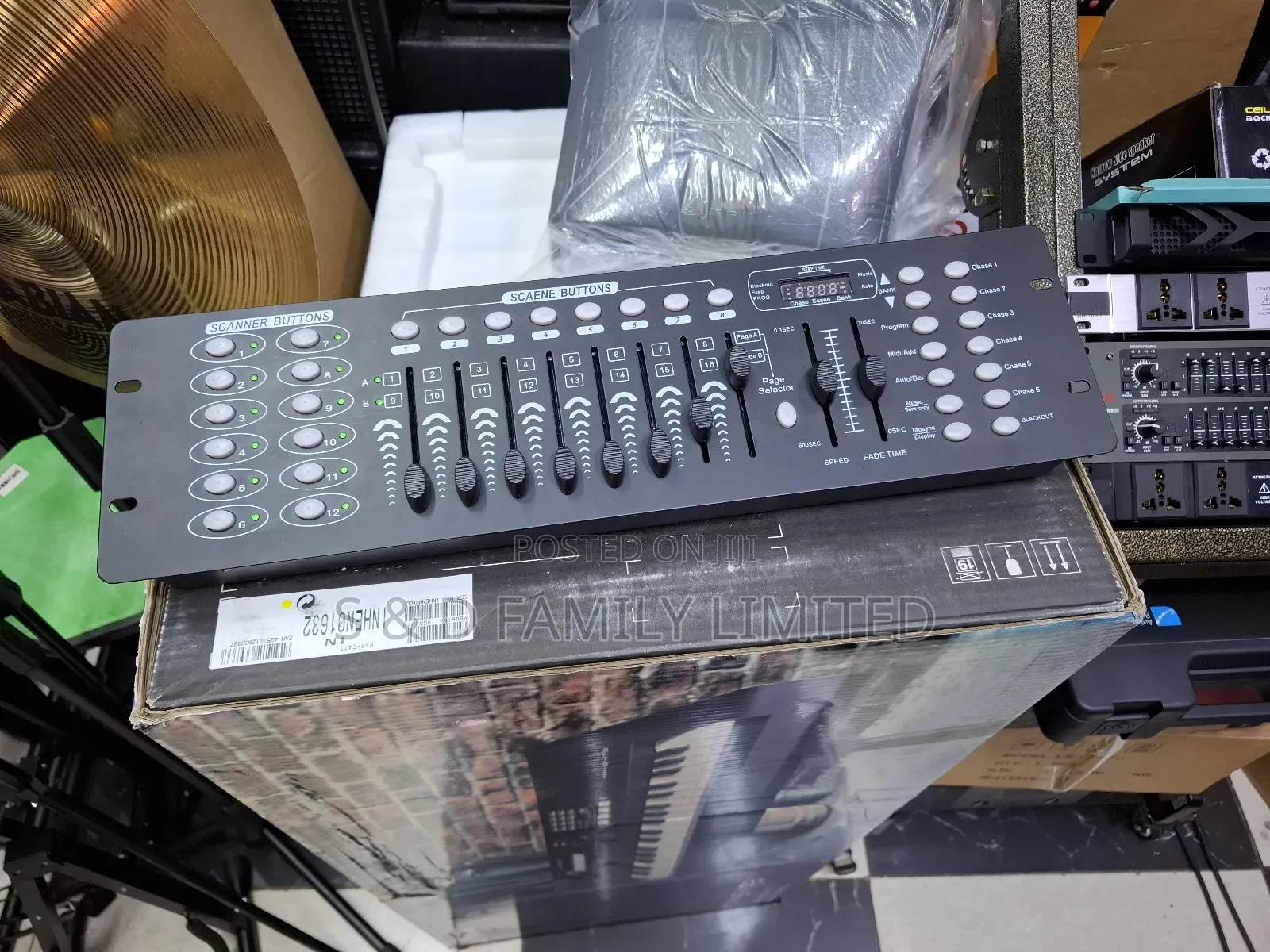 DMX 512 Lights Controller