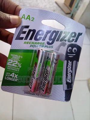 Brand New Energizer Aa2 Rechargeable Battery 2pcs