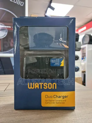 WATSON Charger for Digital Camera and Camcorder Batteries