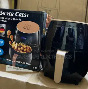 6ltr Silver Crest Digital Air Fryer,L - Touch Control