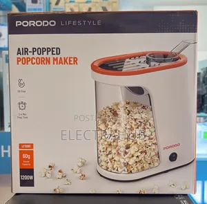 Porodo Detachable Tank Popcorn Maker New Sealed