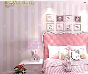 Pink Wallpaper for Kids Rooms