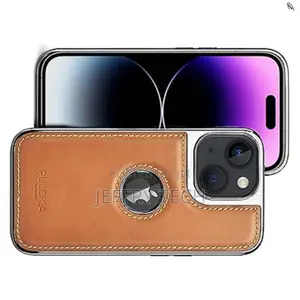 Leather Back Case for iPhone 13 Flexible Vegan Leather