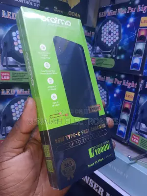 Powerbank.Oraimo 10000 Mah Power Bank.3* Faster