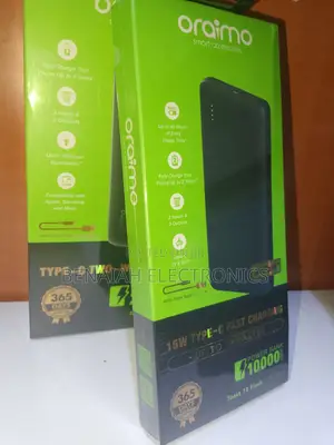 Improved Oraimo Powerbank 10000 Mah,15 Watts