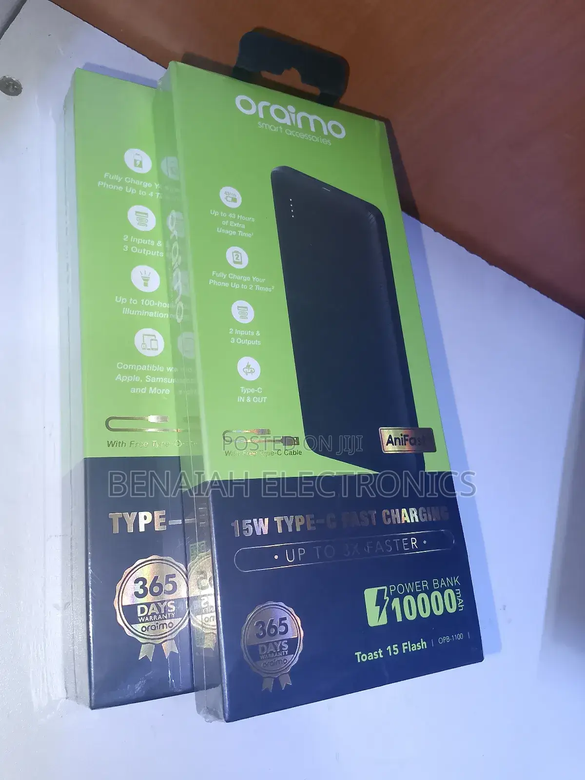 Good Oraimo Powerbank 10000mah