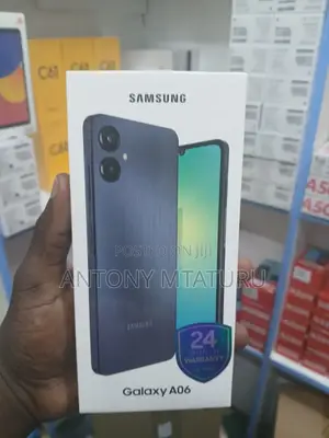 New Samsung Galaxy A06 128 GB Black