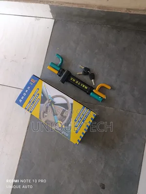 High-Security Steering Wheel Lock