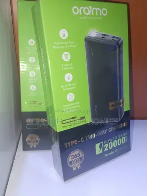 Oraimo Power Bank 20000 Mah(New Version Powerbank)