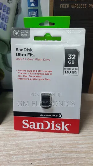 32gb Universal Usb 3.2 Utra-Fit Flash Drive.